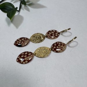 LONGUES BOUCLES D'OREILLES FAWN
