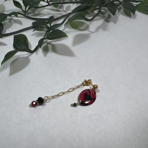 BOUCLES D'OREILLES MODULABLE ROSA