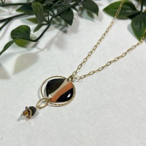 COLLIER COURT LOSANGE FAUVE